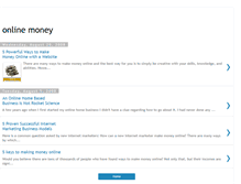 Tablet Screenshot of onlinemoney-forall.blogspot.com