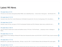 Tablet Screenshot of latestwiinews.blogspot.com