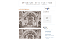 Desktop Screenshot of buyukcanli.blogspot.com