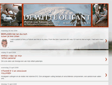 Tablet Screenshot of dewitteolifantpraktijknieuws.blogspot.com