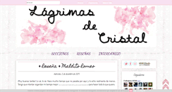 Desktop Screenshot of cristaldelagrimas.blogspot.com