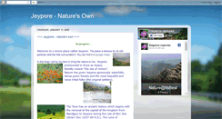 Desktop Screenshot of jeypore-natures-own.blogspot.com