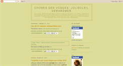 Desktop Screenshot of jolisoleil.blogspot.com