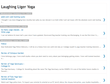 Tablet Screenshot of laughingligeryoga.blogspot.com