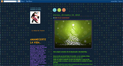 Desktop Screenshot of amanecertelavida.blogspot.com
