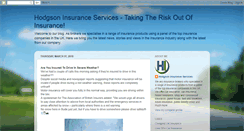 Desktop Screenshot of hodgsoninsurance.blogspot.com