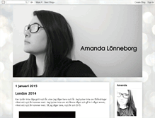 Tablet Screenshot of amandalonneborg.blogspot.com