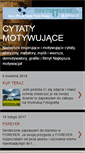 Mobile Screenshot of cytaty-motywujace.blogspot.com