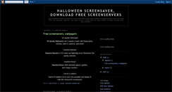 Desktop Screenshot of halloweenscreen.blogspot.com