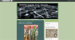 Desktop Screenshot of geomater.blogspot.com