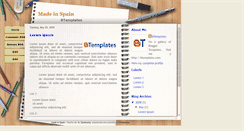 Desktop Screenshot of madeinspain-btemplates.blogspot.com