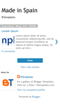 Mobile Screenshot of madeinspain-btemplates.blogspot.com