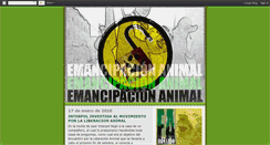 Desktop Screenshot of emancipacion-animal.blogspot.com