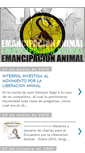 Mobile Screenshot of emancipacion-animal.blogspot.com