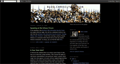 Desktop Screenshot of chrisclymer.blogspot.com