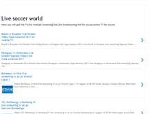 Tablet Screenshot of livesoccerworld.blogspot.com