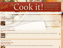 Tablet Screenshot of gotitcookit.blogspot.com