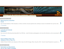 Tablet Screenshot of lovecraftnewsnetwork.blogspot.com