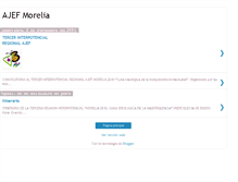 Tablet Screenshot of ajefmorelia.blogspot.com