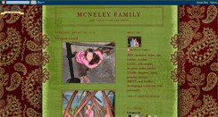 Desktop Screenshot of mcneleyfam.blogspot.com