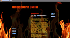 Desktop Screenshot of glamourgirlsonlie.blogspot.com