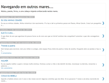 Tablet Screenshot of navegandoemoutrosmares.blogspot.com