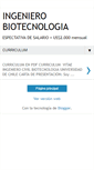 Mobile Screenshot of ingenierobiotecnologo.blogspot.com