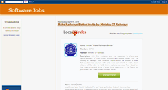 Desktop Screenshot of hotsoftwarejobs.blogspot.com