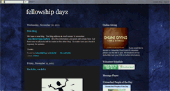 Desktop Screenshot of fellowshipdayz08.blogspot.com