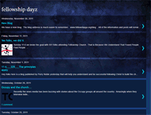 Tablet Screenshot of fellowshipdayz08.blogspot.com