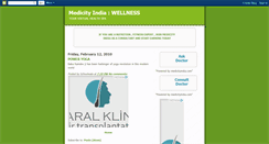 Desktop Screenshot of medicitywelness.blogspot.com