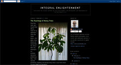 Desktop Screenshot of integralenlightenment.blogspot.com