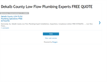 Tablet Screenshot of lowflowplumbingexperts.blogspot.com