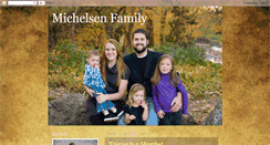 Desktop Screenshot of michelsenfamily.blogspot.com