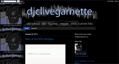 Desktop Screenshot of djclivegarnette.blogspot.com