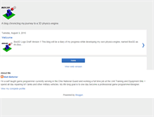Tablet Screenshot of box3ddevblog.blogspot.com