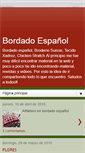 Mobile Screenshot of bordadoespanol.blogspot.com