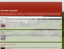 Tablet Screenshot of bordadoespanol.blogspot.com