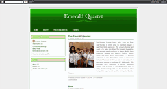 Desktop Screenshot of emeraldquartet.blogspot.com