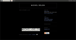 Desktop Screenshot of micheldelon.blogspot.com