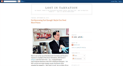 Desktop Screenshot of lostintarnation.blogspot.com