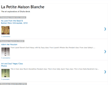 Tablet Screenshot of lapetitemaisonblanche.blogspot.com