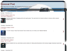 Tablet Screenshot of gooalpost.blogspot.com