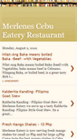 Mobile Screenshot of cebueatery.blogspot.com