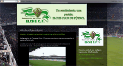 Desktop Screenshot of agrupacionelchecf.blogspot.com