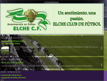 Tablet Screenshot of agrupacionelchecf.blogspot.com