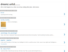 Tablet Screenshot of dreamz-unltd.blogspot.com