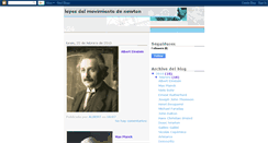 Desktop Screenshot of albert-lasleyesdemovimientodenewton.blogspot.com