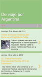 Mobile Screenshot of deviajepor-argentina.blogspot.com