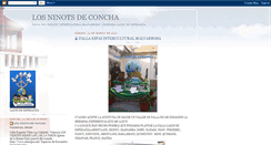 Desktop Screenshot of losninotsdeconcha.blogspot.com